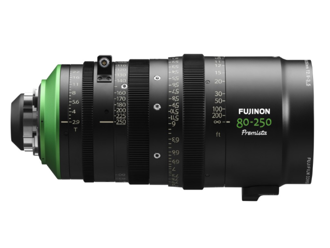 Fujinon Premista 80-250mm T2.9-3.5 Large-Format Zoom Sinema Lensi (PL Mount)